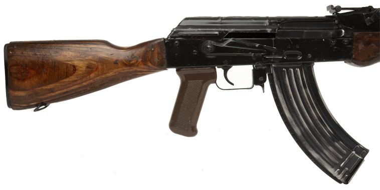Deactivated AK47 Wooden Stock.