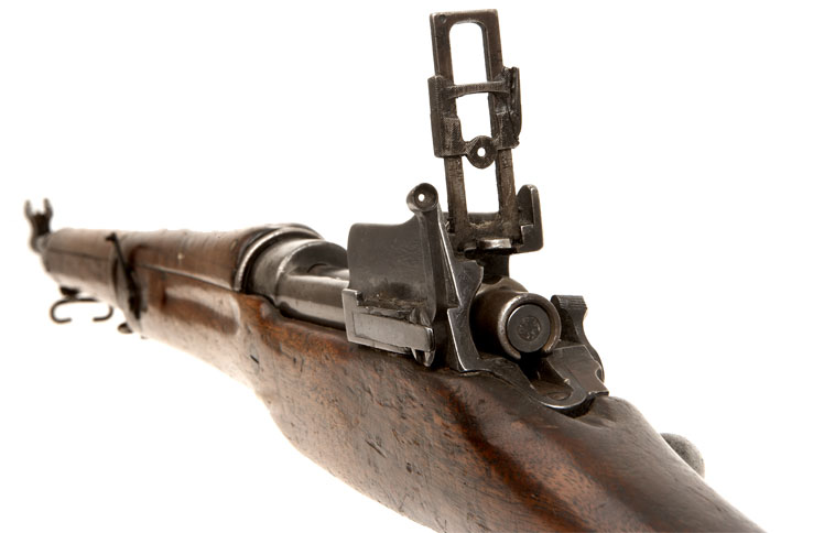 Deactivated WWI WWII .303 Enfield P14 Rifle fitted with pre-1916 Lee-Enfiel...