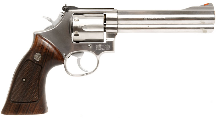 Deactivated 357 magnum calibre Smith &amp; Wesson Revolver in excellent ...