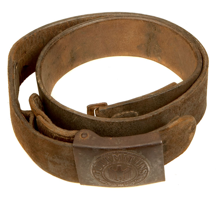 Original WWII German Belt & Buckle