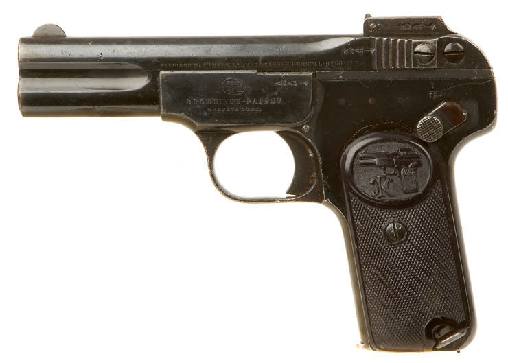 Deactivated Browning Pistol Model 1900
