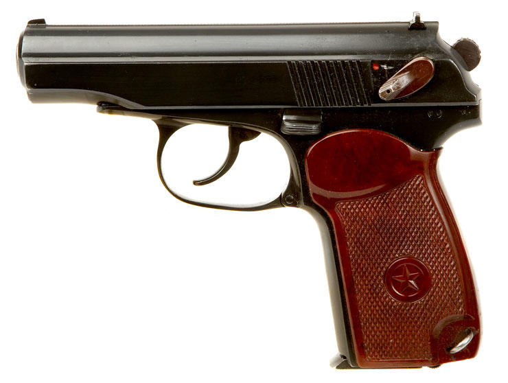 Deactivated Russian made Makarov 9mm Pistol