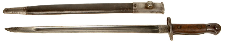 Early 1907 Pattern SMLE Rifle Bayonet & Scabbard