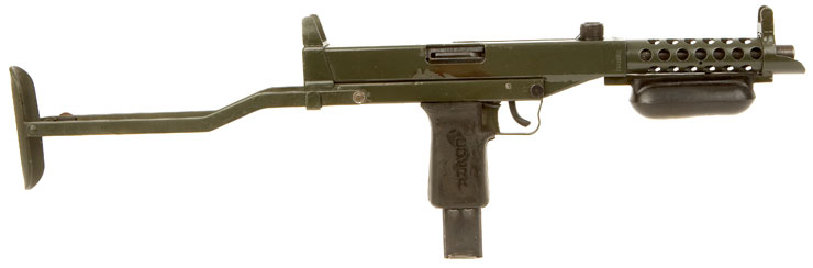 Deactivated Rhodesian 9mm Cobra Carbine
