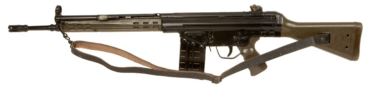 Deactivated Heckler & Koch G3 Battle Rifle with Matching Numbers