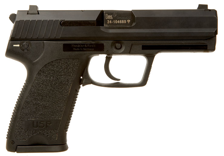 Deactivated Heckler & Koch USP 9mm Pistol Boxed with Accessories