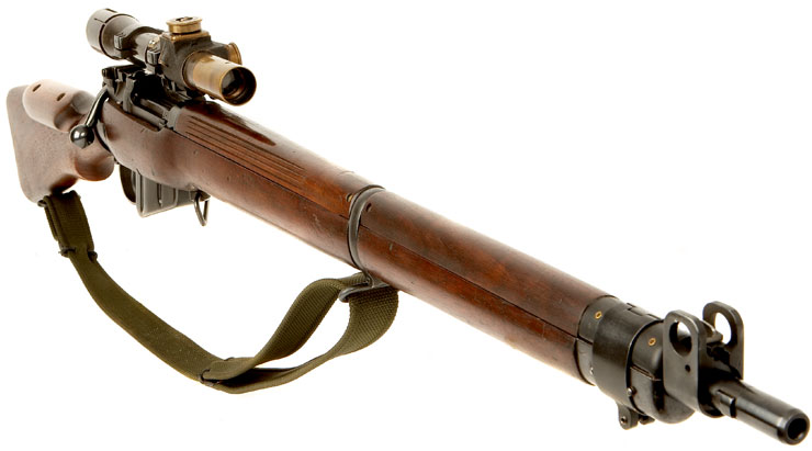 WWII Lee Enfield No4T Sniper Rifle - Live Firearms and Shotguns