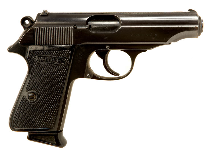 Deactivated WWII German military Police Walther PP Pistol