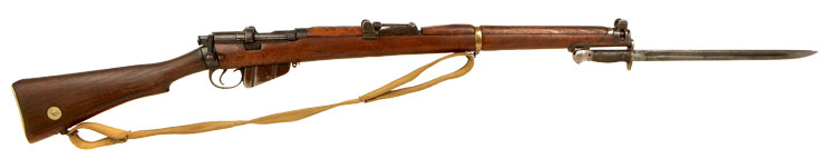Deactivated First World War SMLE Rifle & Bayonet