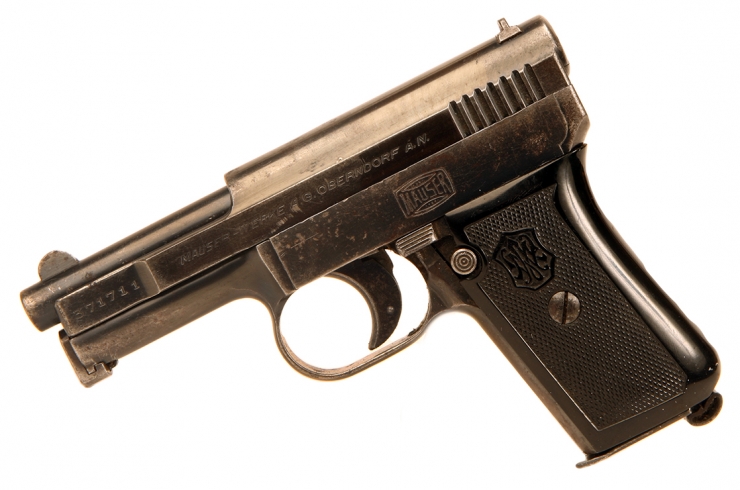 Deactivated Pre WWII German Mauser M1910/34 Pistol