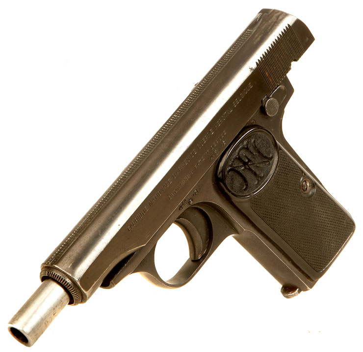 Deactivated FN Browning Model 1910 pistol