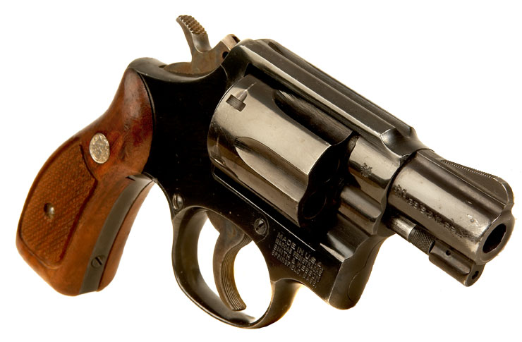 Deactivated Smith & Wesson .38 Snub Nose Revolver, Model 10-7