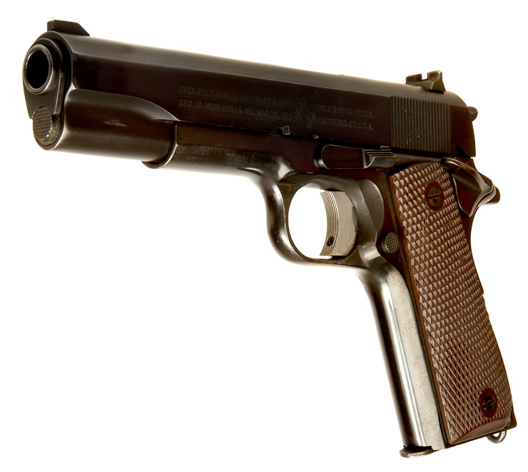 Deactivated WWII Colt 1911A1 Pistol