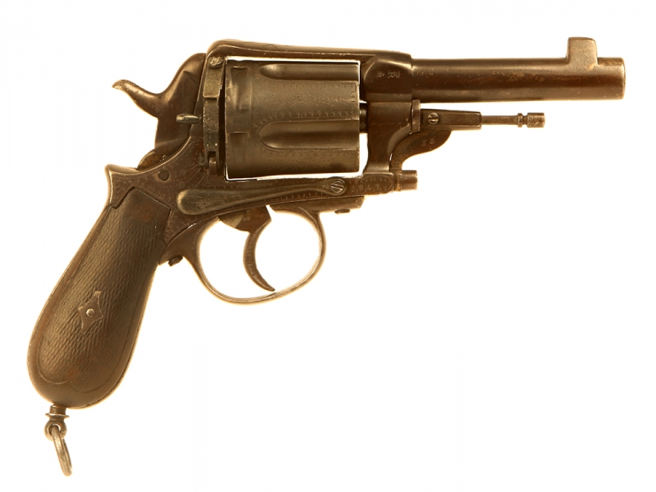 Austrian manufactured Montenegro Gasser Cavalry 5 shot revolver