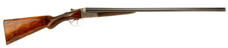 British Made 12 Bore Side By Side Shotgun Military Broad Arrow Marked
