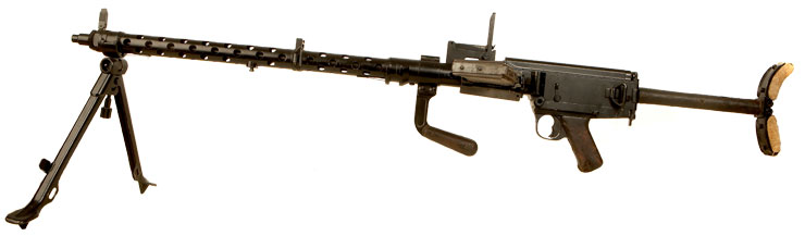 Deactivated WWII Nazi Marked MG13 Machine Gun