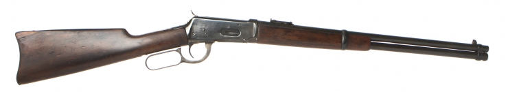 Deactivated Winchester Model 1894 Under Lever Saddle Ring Carbine