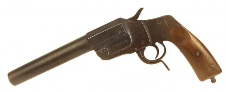 Deactivated WWI German M1894 Flare Pistol