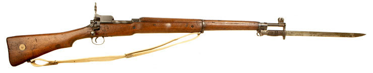Deactivated WWI & WWII Winchester (Pattern 1914) Enfield P14 Rifle