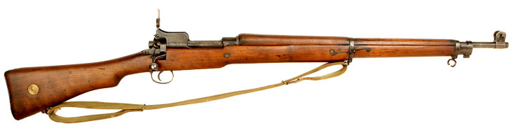 WWI & WWII British P14 (Pattern 1914) Enfield Rifle, chambered in .303.