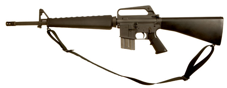 Deactivated OLD SPEC Colt made AR15 A2 assault rifle