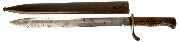 1915 Dated Gew 98 Rifle Bayonet & Scabbard