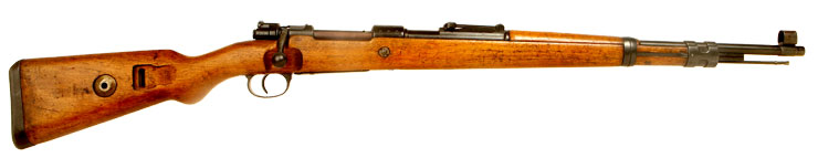 Deactivated WWII Mauser byf 41 Coded K98