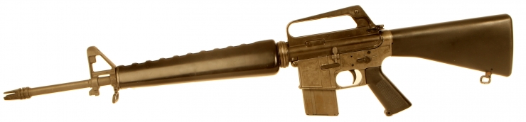 Boxed Model Gun Corporation or MGC M16 Assault Rifle (Vietnam Era)