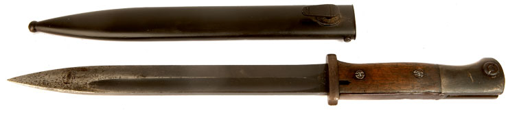 RARE 1935 Dated K98 Bayonet & Scabbard S/173G Coded