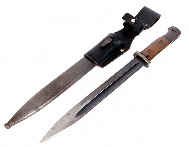 Matching Pre WWII Nazi K98 Bayonet & Scabbard