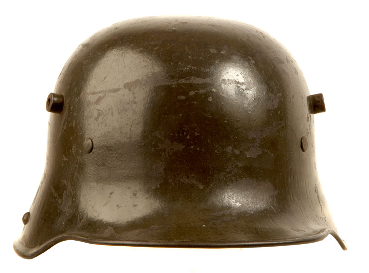 A Genuine WWI Imperial German M17 Helmet