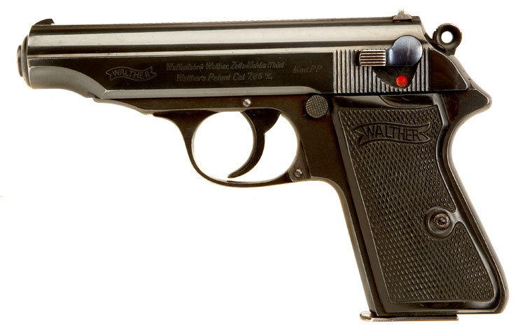 Coming In, Deactivated WWII Nazi Walther PP Pistol