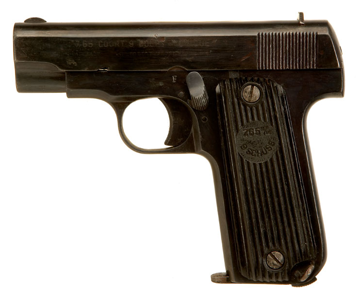 Rare Deactivated Old Spec WWII Nazi Marked French Unique 17 Pistol