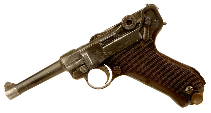 Deactivated WWII P08 Artillery Luger
