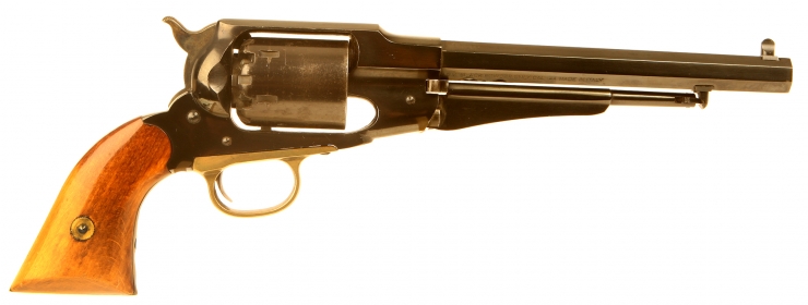 Deactivated Italian 1858 Remington percussion black powder revolver