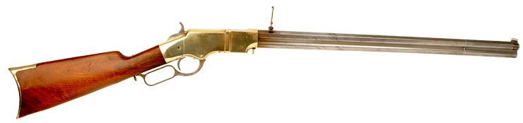 Deactivated 1860 Henry Repeating Rifle by Uberti