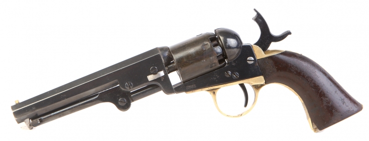 US Civil War dated Colt 1849 Pocket Revolver