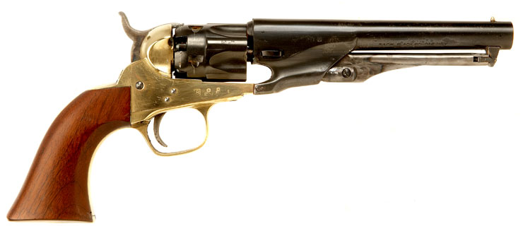 Deactivated Colt 1862 Police Revolver