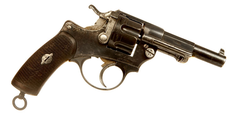 Rare Antique Obsolete Calibre French Model MAS 1874 Officers Revolver