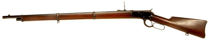 Very Rare Winchester Model 1892 Musket chambered in .44 WCF