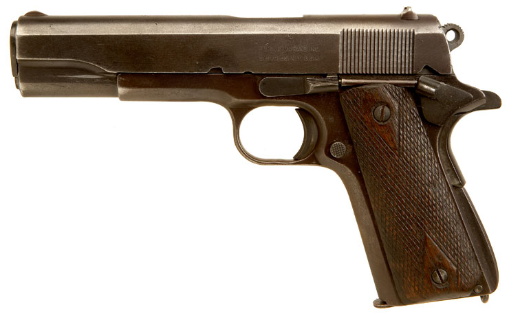 Deactivated OLD SPEC Rare WWI & WWII Colt / Remington Rand manufactured Colt 1911 .45 pistol