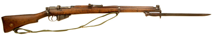 Deactivated WWI Enfield SMLE No1 MKIII* Rifle