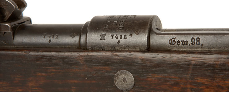 Mauser 98k Rifle.