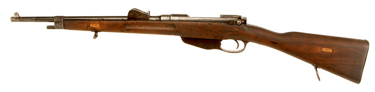 Deactivated Rare WWI Dutch M1895 Steyr-Hembrug Cavalry Carbine 1918