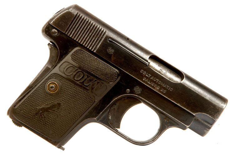 Deactivated Colt Model 1908 Pocket