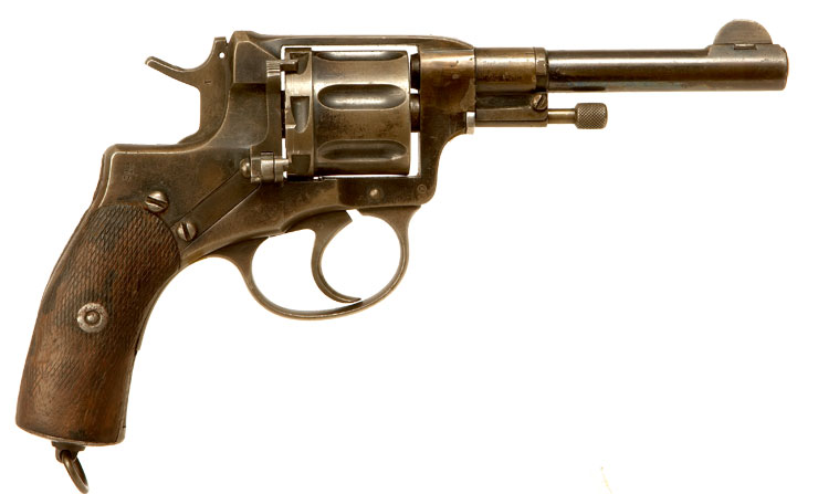 Deactivated RARE 1909 Nagant 1909 Dated M1895 Revolver