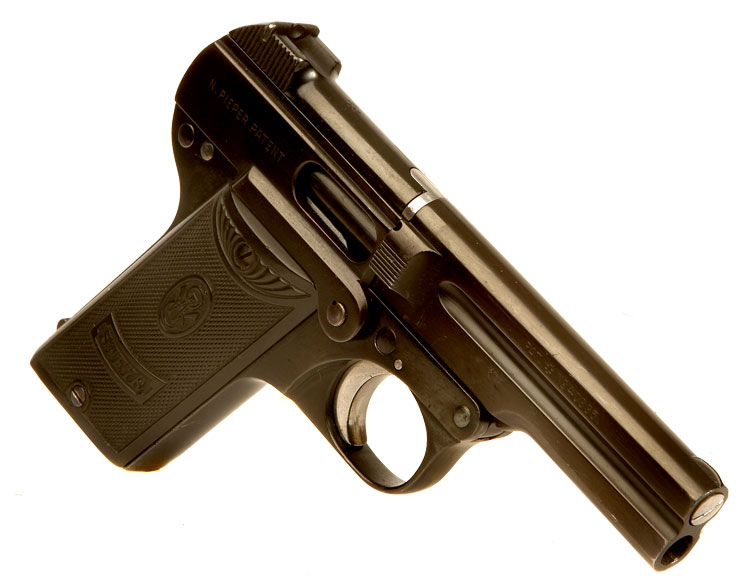 Deactivated Steyr Pieper Model 1908 Pistol