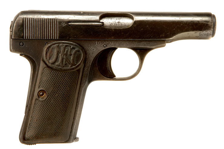 Deactivated FN Browning Model 1910 pistol