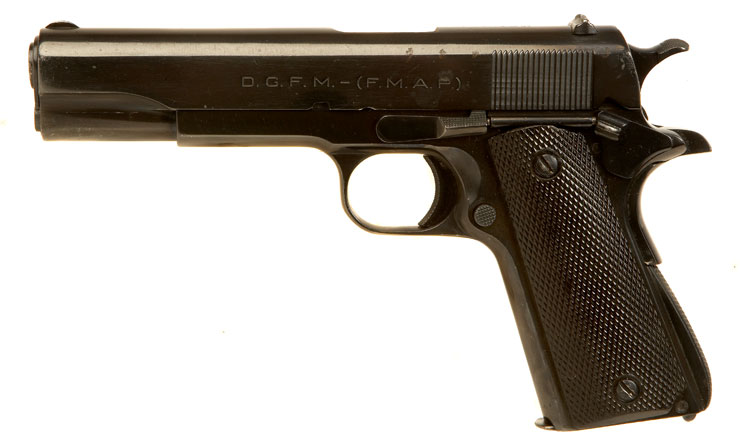 Deactivated Rare Argentine Colt 1911 Mod 1927 C.F.S. (Federal Internal Security)