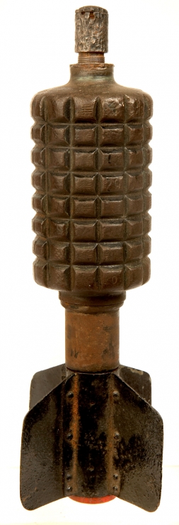 An Inert WW1 German Granatenwerfer mortar bomb